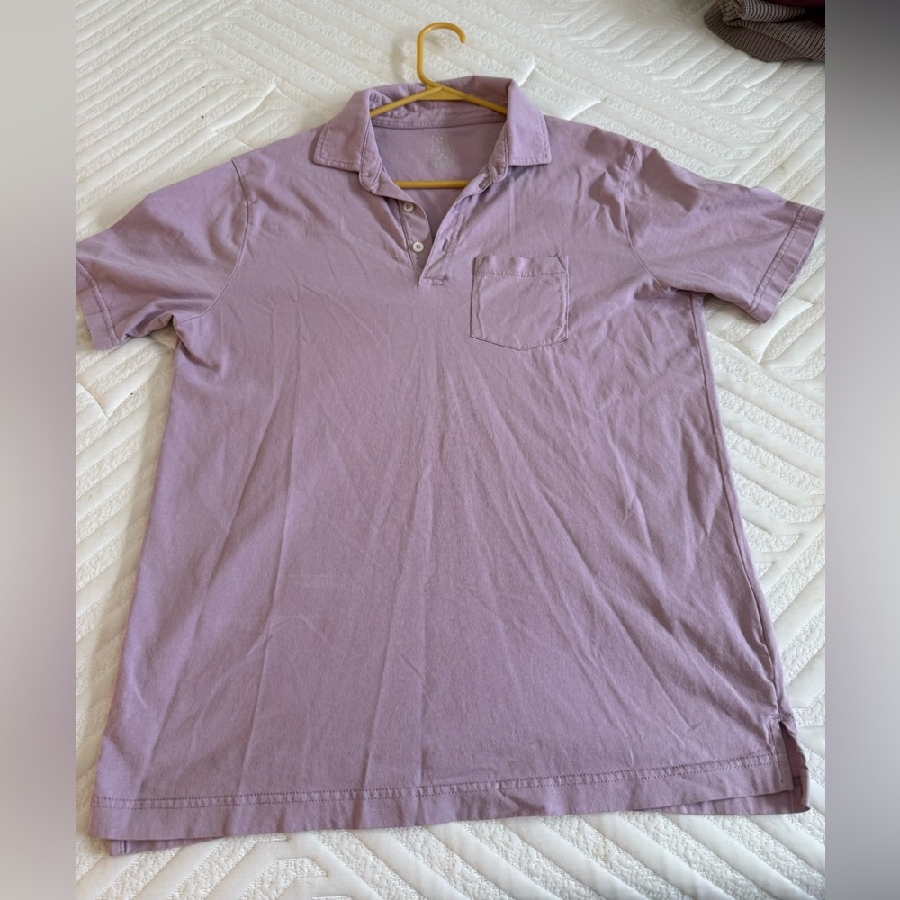 George Men's Polo Shirt in Light Purple